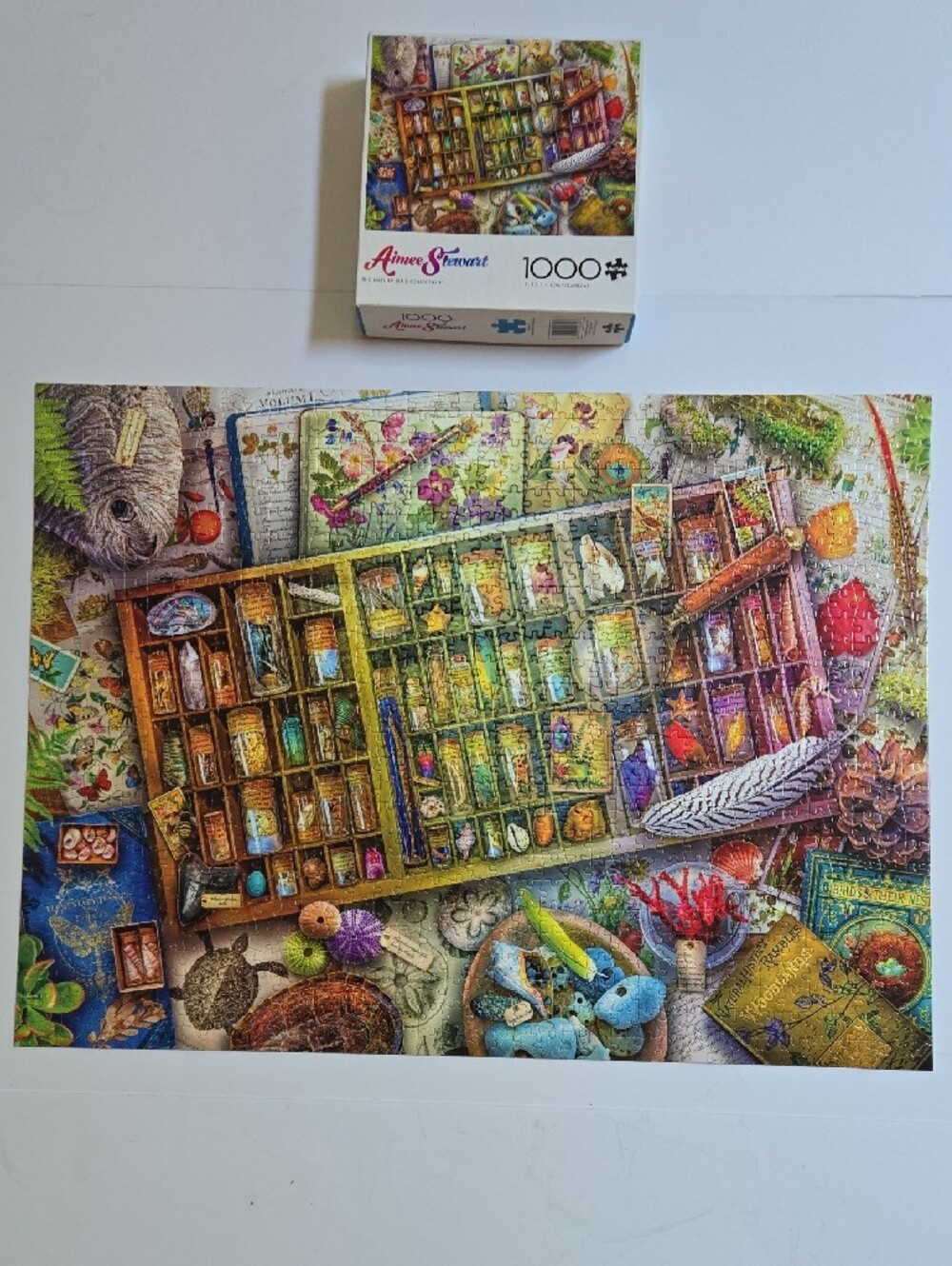 Aimee Stewart Puzzle Buffalo The Naturalist's Collection Jigsaw Puzzle 1000 Pcs - Picture 2 of 16
